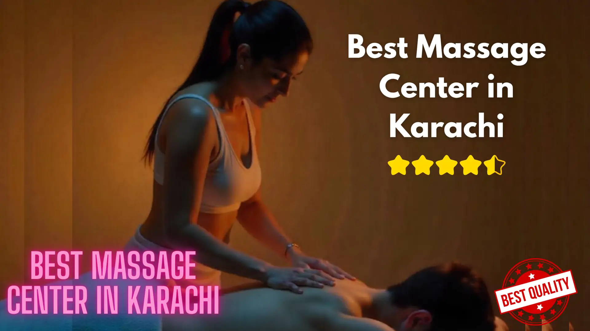 You are currently viewing #1 Best Massage Center in Karachi