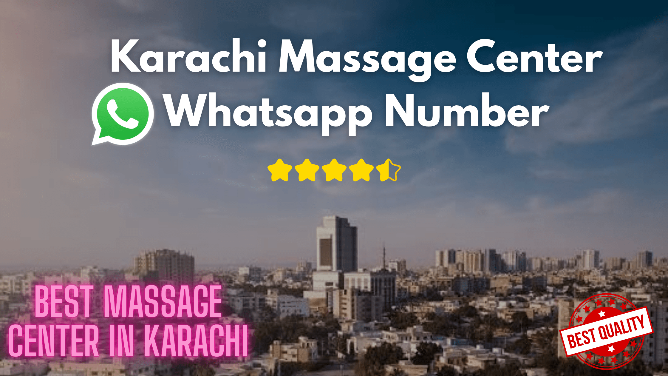 You are currently viewing Karachi Massage Center Whatsapp Number