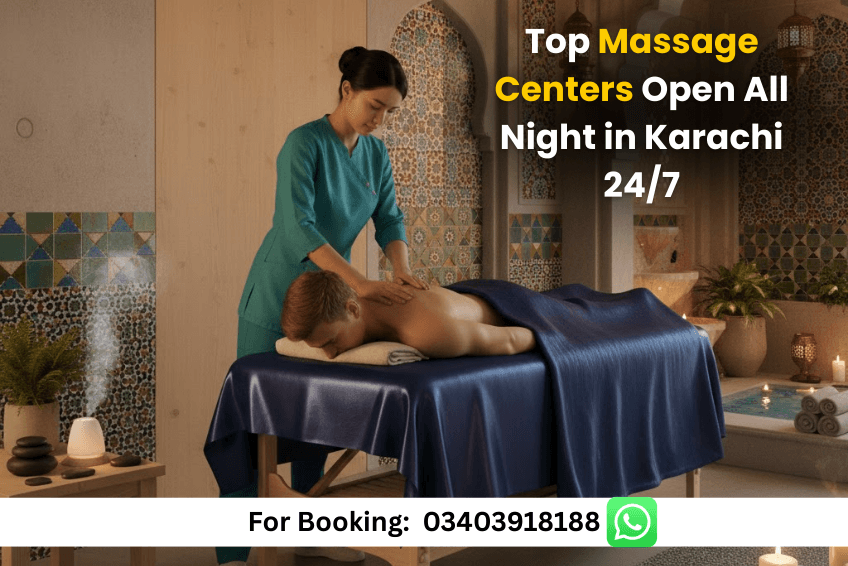 You are currently viewing Top Massage Centers Open All Night in Karachi 24/7