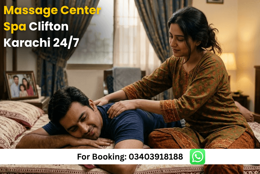 Read more about the article Best Massage Center Spa Clifton Karachi 24/7
